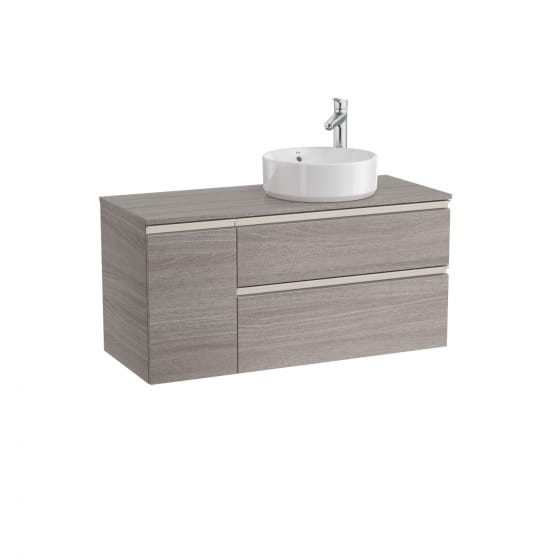 Image of Roca The Gap On-Countertop Wal Hung Vanity Unit