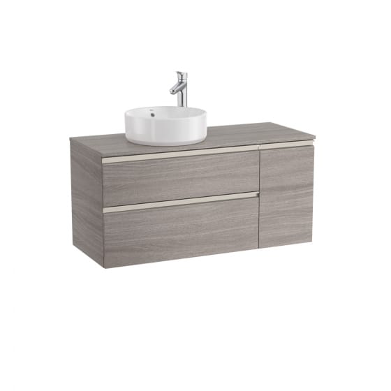 Image of Roca The Gap On-Countertop Wal Hung Vanity Unit