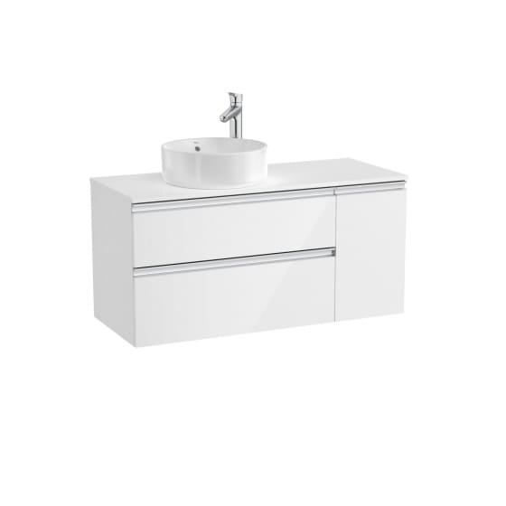 Image of Roca The Gap On-Countertop Wal Hung Vanity Unit