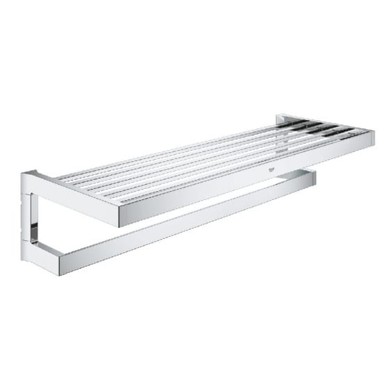 Image of Grohe Selection Cube Multi Bath Towel Rack