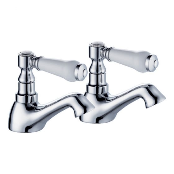 Image of Tailored Bathrooms Tenby Lever Basin Taps