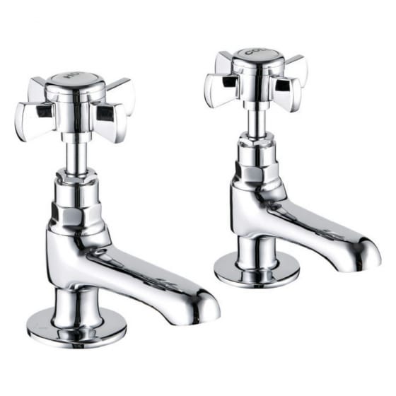 Image of Tailored Bathrooms Tenby Cross Head Basin Taps