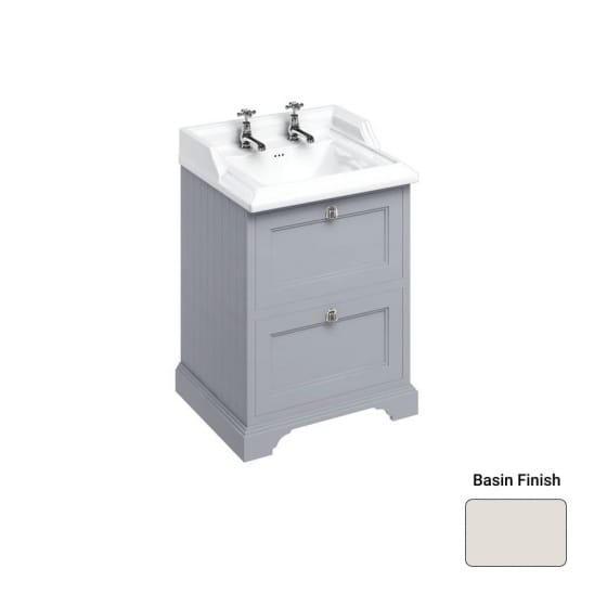 Image of Burlington Freestanding 650mm Vanity Unit with Basin