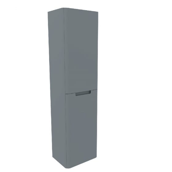 Image of Tailored Bathrooms Monza Tall Wall Hung Storage Unit