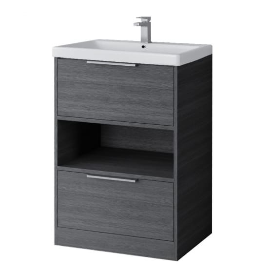 Image of Tailored Bathrooms Prague Floor Standing Vanity Unit and Basin