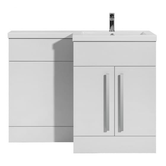 Image of Tailored Bathrooms Sorrento L Shape Basin Unit