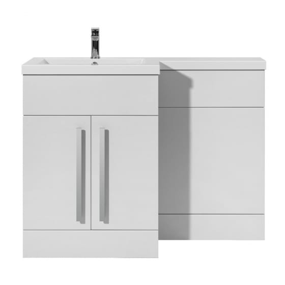 Image of Tailored Bathrooms Sorrento L Shape Basin Unit