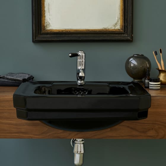 Image of Burlington Contemporary Semi Recessed Basin