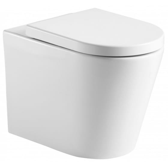 Image of Tailored Bathrooms Ferrara Plus Wall Hung Back to Wall Rimless Toilet