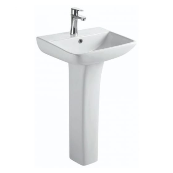 Image of Tailored Bathrooms Seina Basin and Pedestal