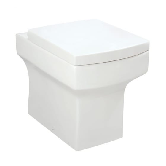 Image of Tailored Bathrooms Braga Back to Wall Toilet with Soft Close Seat