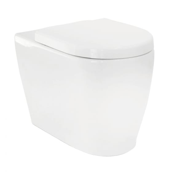 Image of Casa Bano Petit Rimless Wall Hung Toilet