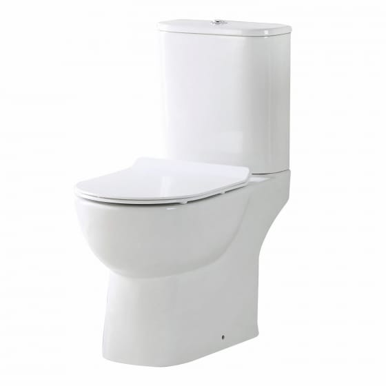 Image of Casa Bano Riva Rimless Close Coupled Toilet