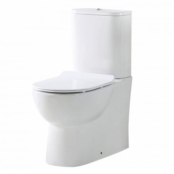 Image of Casa Bano Riva Rimless Close Coupled Toilet