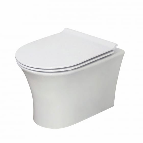 Image of Casa Bano Viva Rimless Wall Hung Toilet