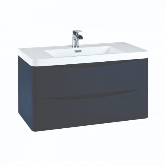 Image of Casa Bano Contour Vanity Unit with Basin