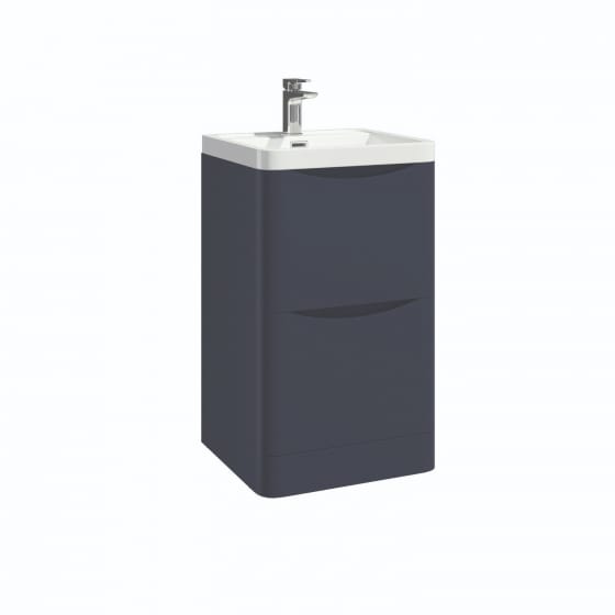 Image of Casa Bano Contour Floor Vanity Unit with Basin