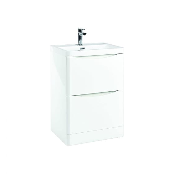 Image of Casa Bano Contour Floor Vanity Unit with Basin