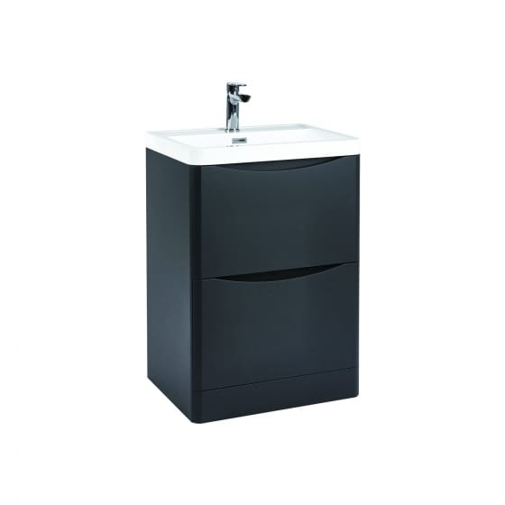 Image of Casa Bano Contour Floor Vanity Unit with Basin