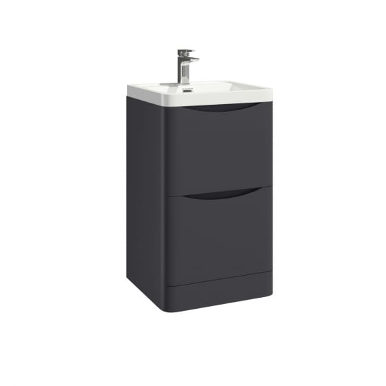 Image of Casa Bano Contour Floor Vanity Unit with Countertop