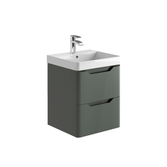 Image of Casa Bano Curve Vanity Unit with Basin