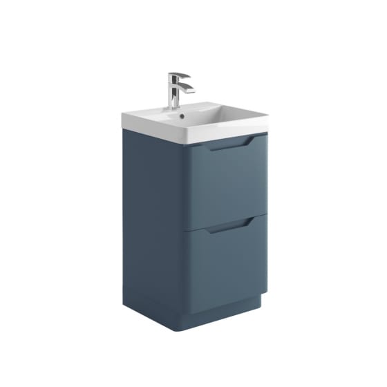 Image of Casa Bano Curve Floor Vanity Unit with Basin