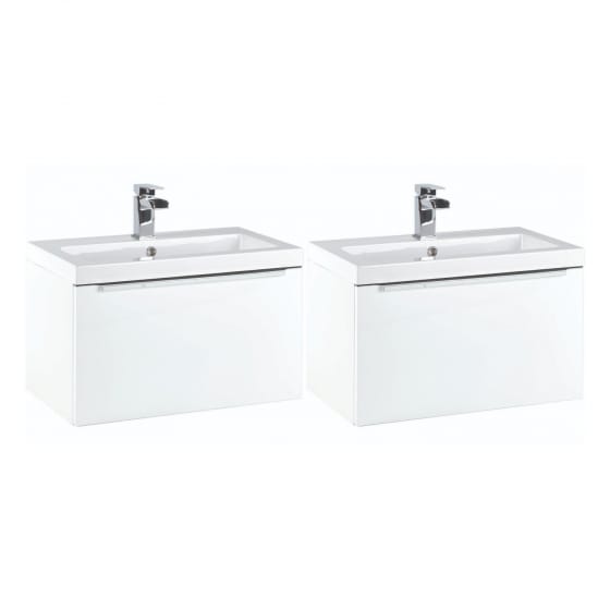 Image of Casa Bano Supreme Wall Hung Basin Cabinet