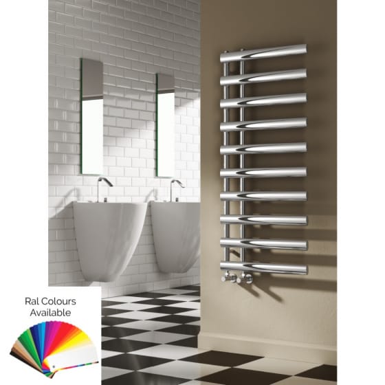 Image of Reina Grace Steel Heated Towel Rail