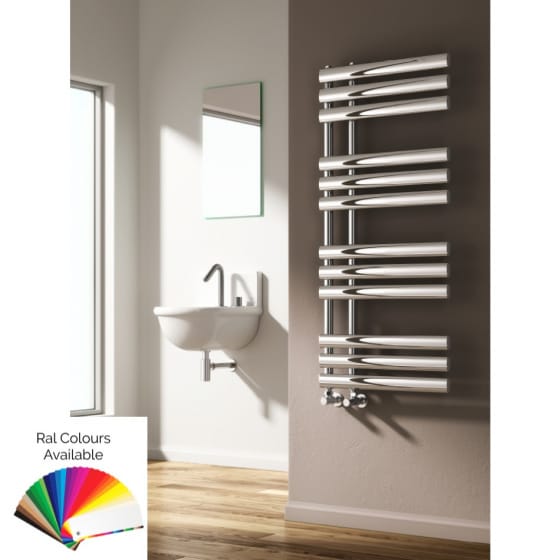 Image of Reina Chisa Steel Heated Towel Rail