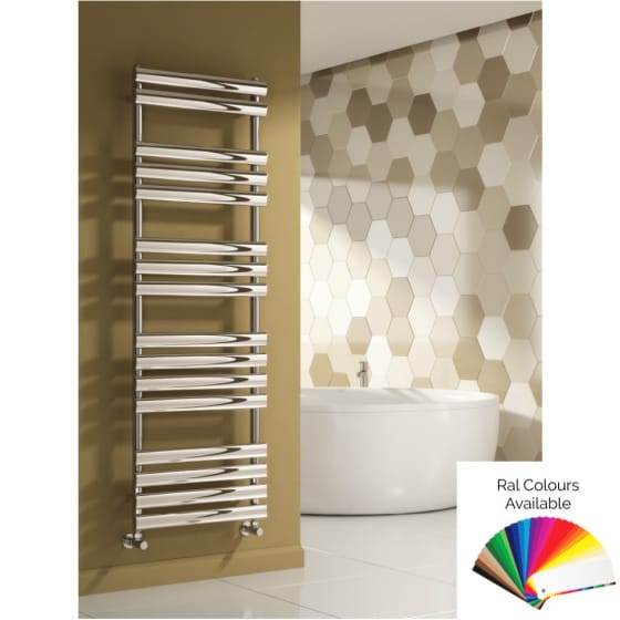 Image of Reina Arbori Steel Heated Towel Rail