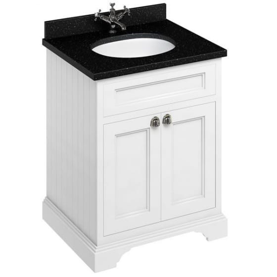 Image of Burlington Freestanding 650mm Vanity Unit with Minerva Worktop