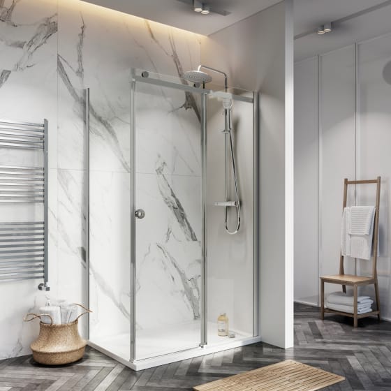 Image of Casa Bano A8 Frameless Sliding Door