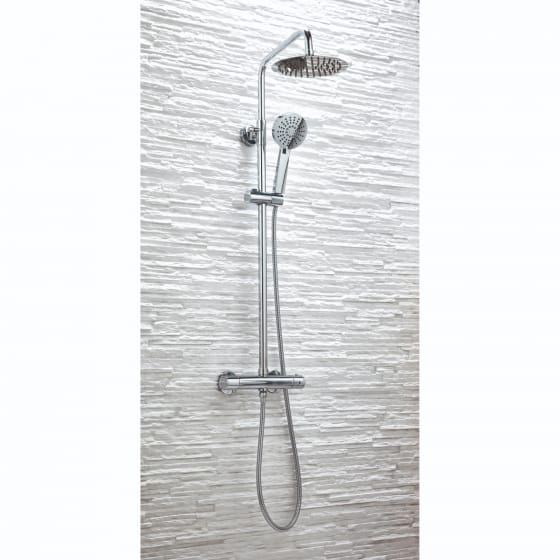 Image of Casa Bano Rondo Round Rigid Riser Shower