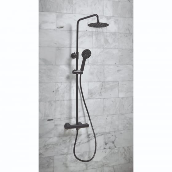 Image of Casa Bano Rondo Round Rigid Riser Shower