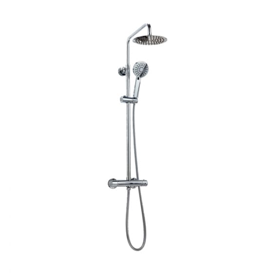 Image of Casa Bano Orbit Round Rigid Riser Shower