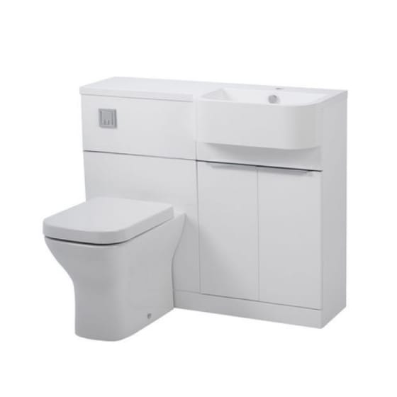 Image of Tavistock Match Semi Countertop & Toilet Unit