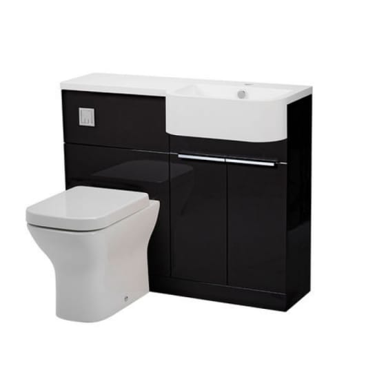 Image of Tavistock Match Semi Countertop & Toilet Unit