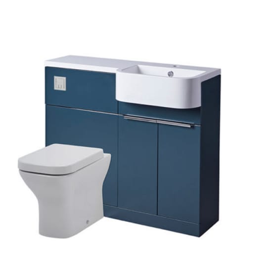 Image of Tavistock Match Semi Countertop & Toilet Unit