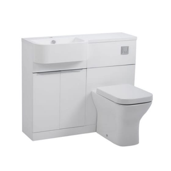 Image of Tavistock Match Semi Countertop & Toilet Unit