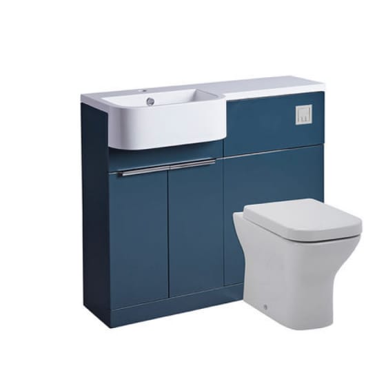 Image of Tavistock Match Semi Countertop & Toilet Unit