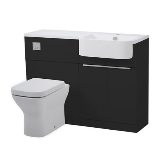 Image of Tavistock Match Semi Countertop & Toilet Unit