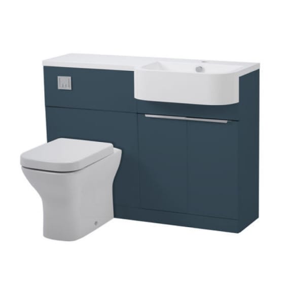 Image of Tavistock Match Semi Countertop & Toilet Unit