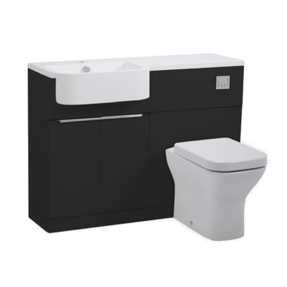 Image of Tavistock Match Semi Countertop & Toilet Unit