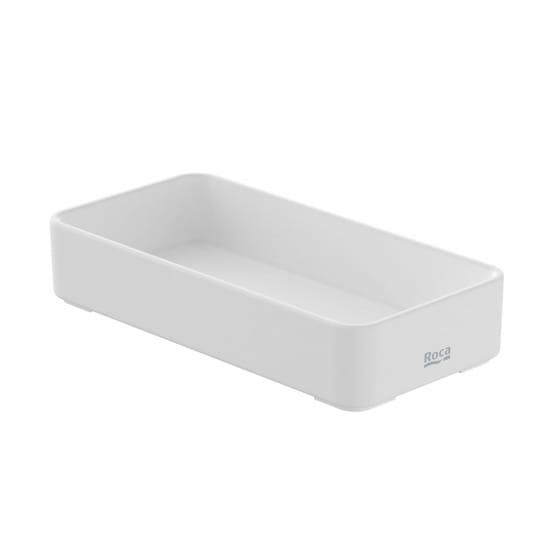 Image of Roca Ona: Rectangular Countertop Container for Soap and Cosmetics (Organiser)