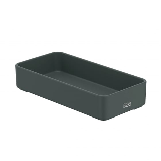 Image of Roca Ona: Rectangular Countertop Container for Soap and Cosmetics (Organiser)
