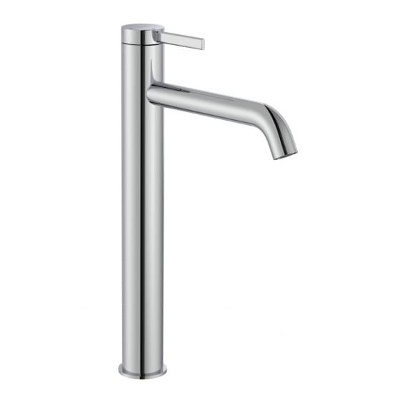 Image of Roca Ona: High Neck Basin Mixer Tap with Click Clack Waste