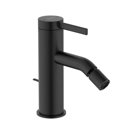 Image of Roca Ona: Bidet Mixer Tap With Pop-Up Waste