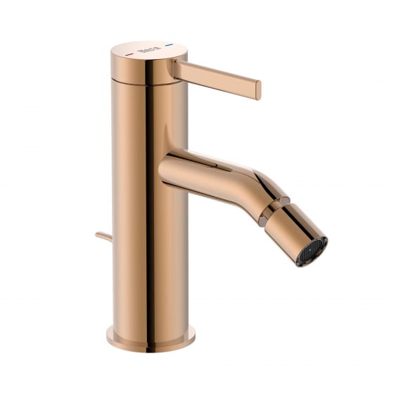 Image of Roca Ona: Bidet Mixer Tap With Pop-Up Waste