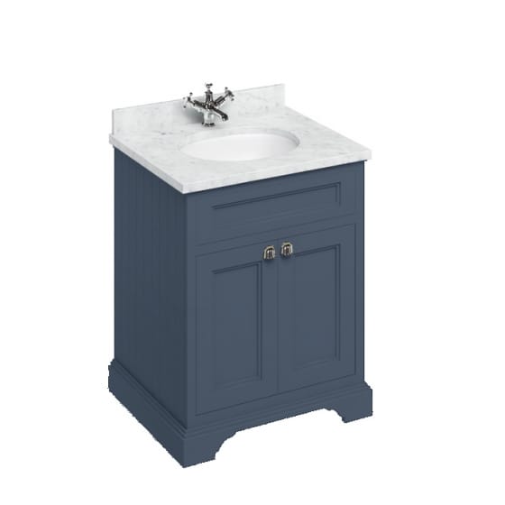 Image of Burlington Freestanding 650mm Vanity Unit with Minerva Worktop