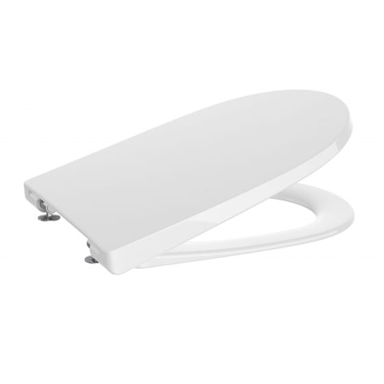 Image of Roca Ona: Soft Closing Toilet Seat & Cover - White